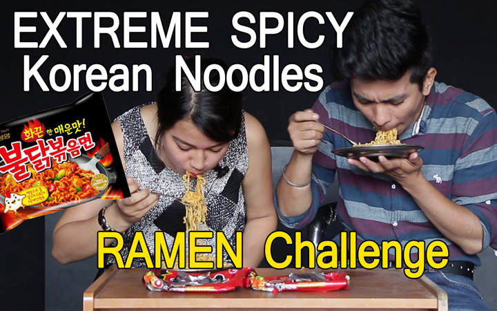 Super EXTREME SPICY RAMEN Challenge